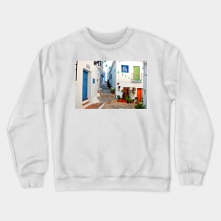 Frigiliana Andalusia Costa del Sol Spain Crewneck Sweatshirt